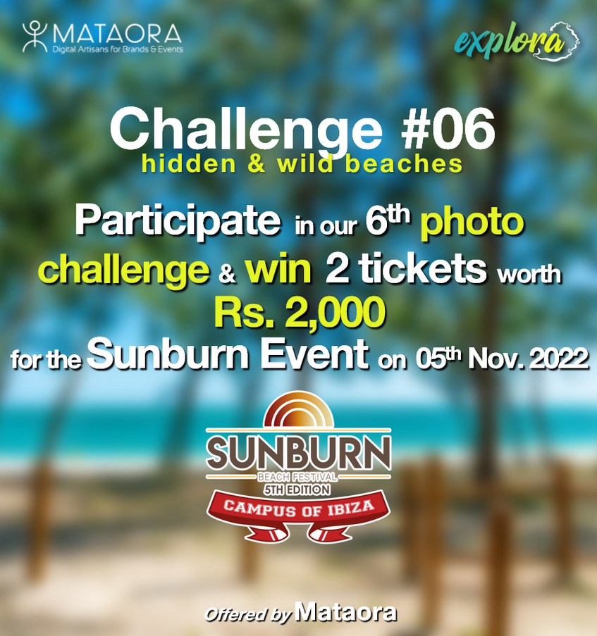 Mauritius Beach Photo competition with Sunburn Event