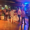 Visitors at Twins Garden Photo exhibition